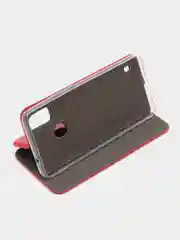 Красный чехол-книжка для ZTE Blade A51 / ЗТЕ Блейд A51