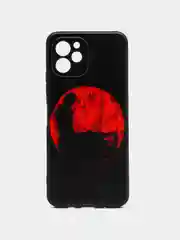 Сиреневый силиконовый чехол для Huawei NOVA Y61, с принтом, с рисунком (Хуавей Нова у61)