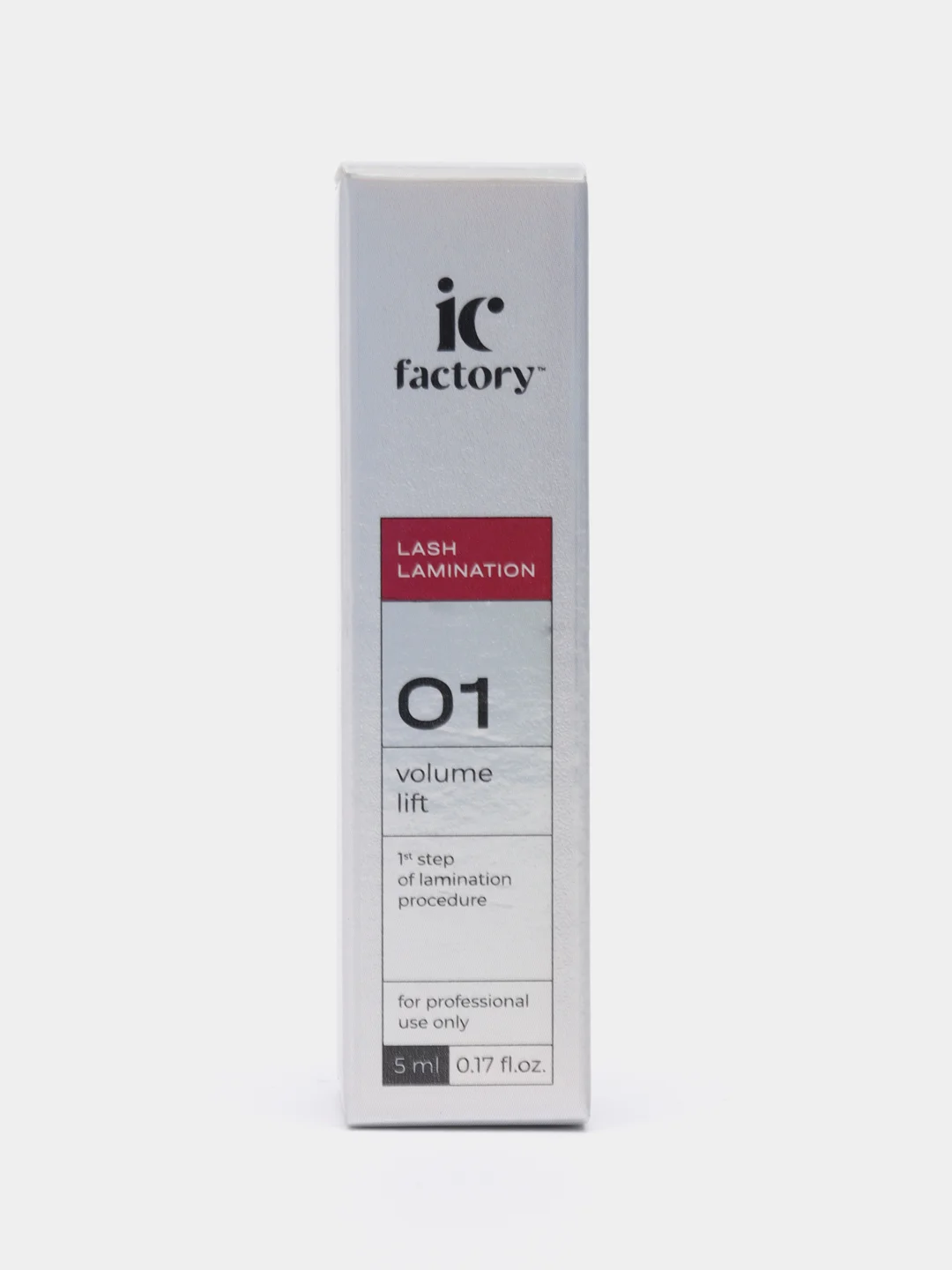 Белый состав для ламинирования ресниц IC Factory "Volume lift", "Fixer", "Nourishing Essence"