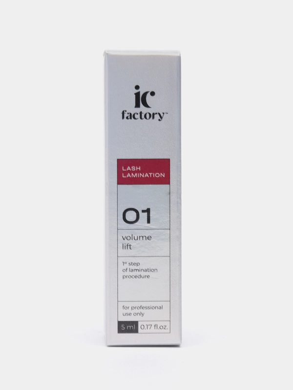 Состав для ламинирования ресниц IC Factory "Volume lift", "Fixer", "Nourishing Essence"