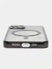 Фиолетовый чехол MagSafe (МагСейф) для iPhone (Айфон) 11, 12, 13, 14, Pro, Pro Max, силиконовый