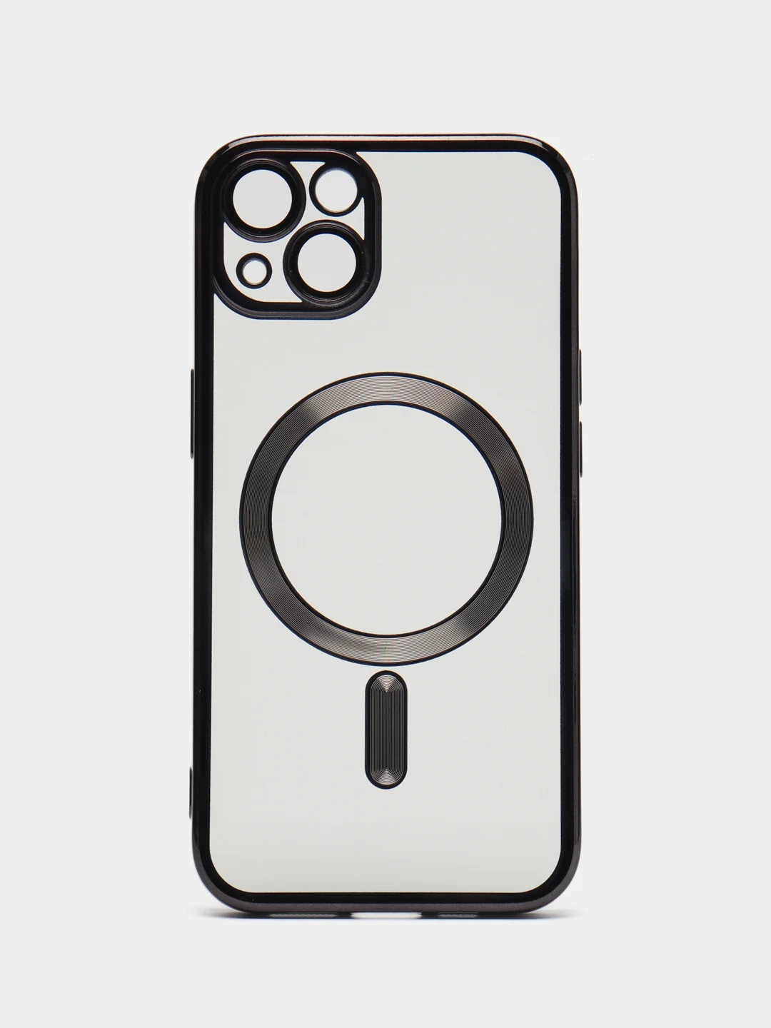 Фиолетовый чехол MagSafe (МагСейф) для iPhone (Айфон) 11, 12, 13, 14, Pro, Pro Max, силиконовый
