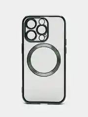 Зеленый чехол MagSafe (МагСейф) для iPhone (Айфон) 11, 12, 13, 14, Pro, Pro Max, силиконовый
