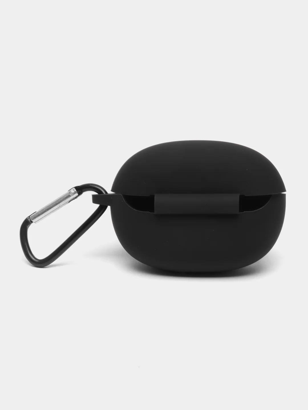 Черный чехол на Honor Choice Earbuds X3 для беспроводных наушников КАРТОФАН силиконовый матовый