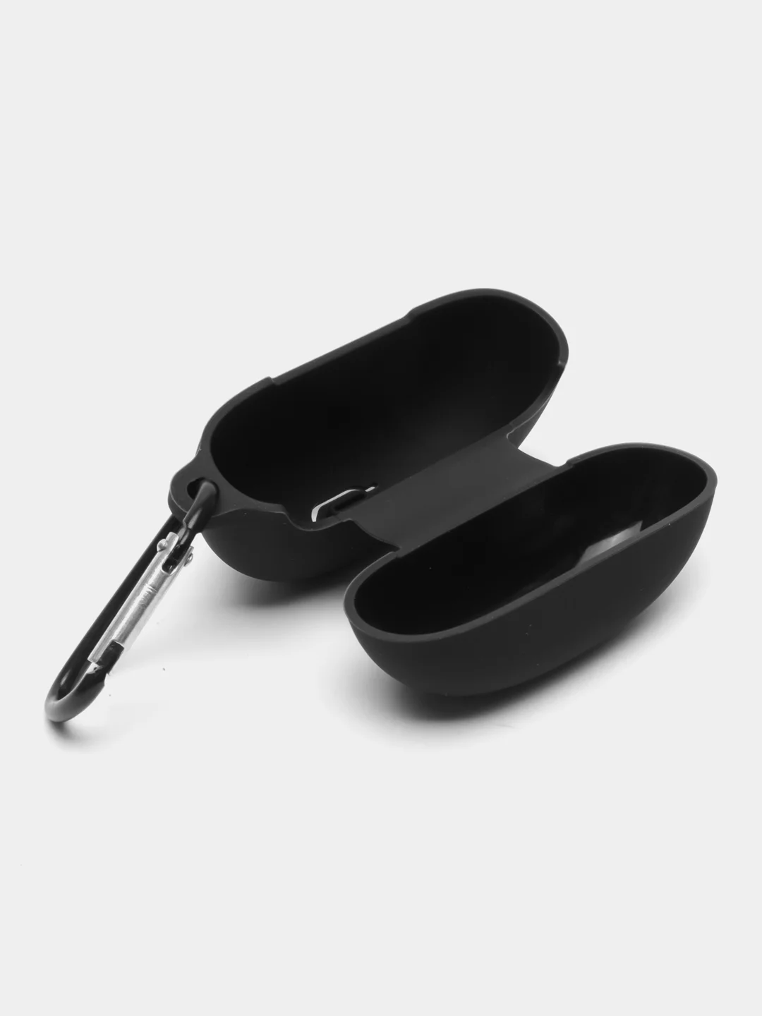 Черный чехол на Honor Choice Earbuds X3 для беспроводных наушников КАРТОФАН силиконовый матовый
