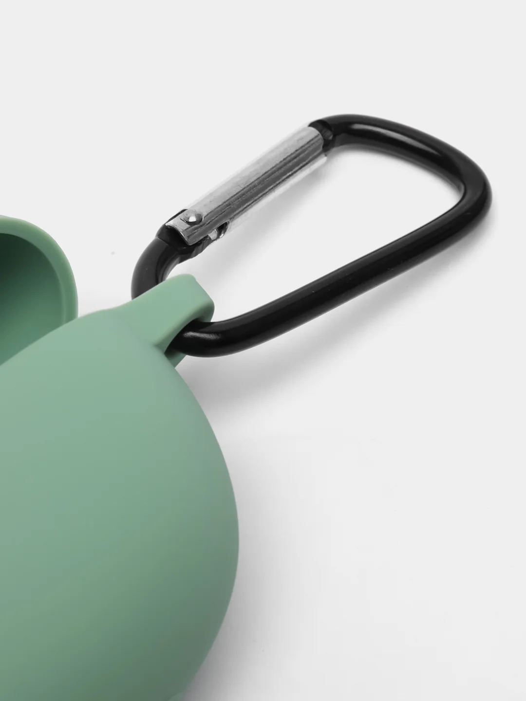 Зеленый чехол на Honor Choice Earbuds X3 для беспроводных наушников КАРТОФАН силиконовый матовый