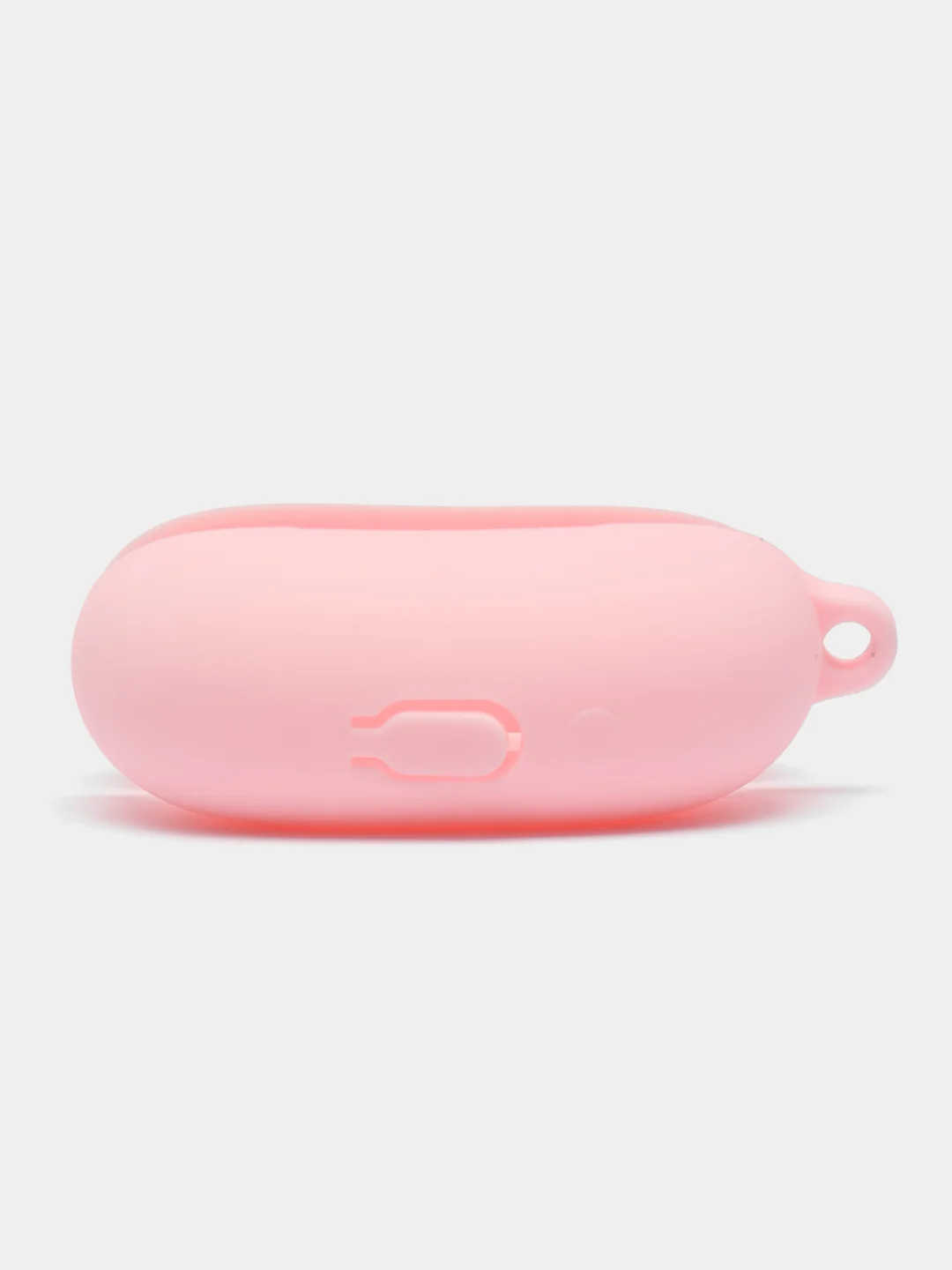 Розовый чехол на Honor Choice Earbuds X3 для беспроводных наушников КАРТОФАН силиконовый матовый