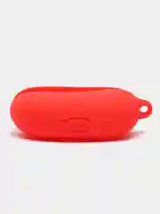 Красный чехол на Honor Choice Earbuds X3 для беспроводных наушников КАРТОФАН силиконовый матовый