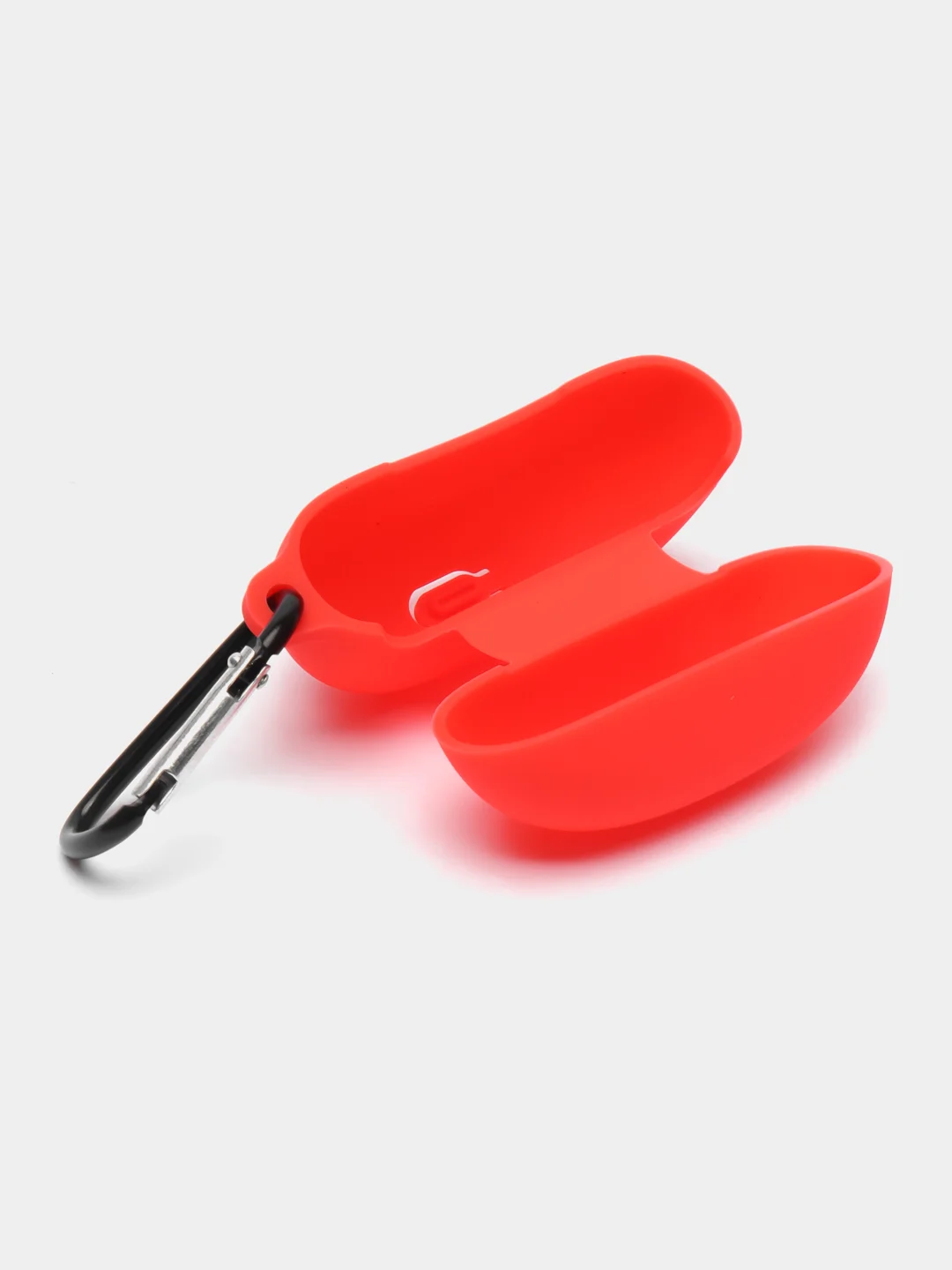 Красный чехол на Honor Choice Earbuds X3 для беспроводных наушников КАРТОФАН силиконовый матовый
