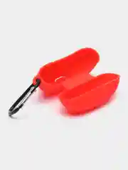Красный чехол на Honor Choice Earbuds X3 для беспроводных наушников КАРТОФАН силиконовый матовый