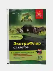 Набор 2шт ЭкстраФлор, биопрепарат от кротов, 2х10гр