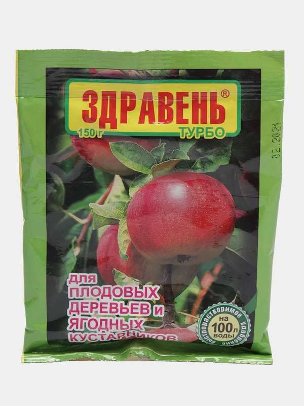 Удобрение Здравень для плодовых деревьев и ягодных кустраников, 150гр