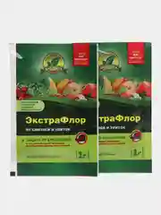 Набор 2 шт ЭкстраФлор, биопрепарат от слизней и улиток, 2х1гр