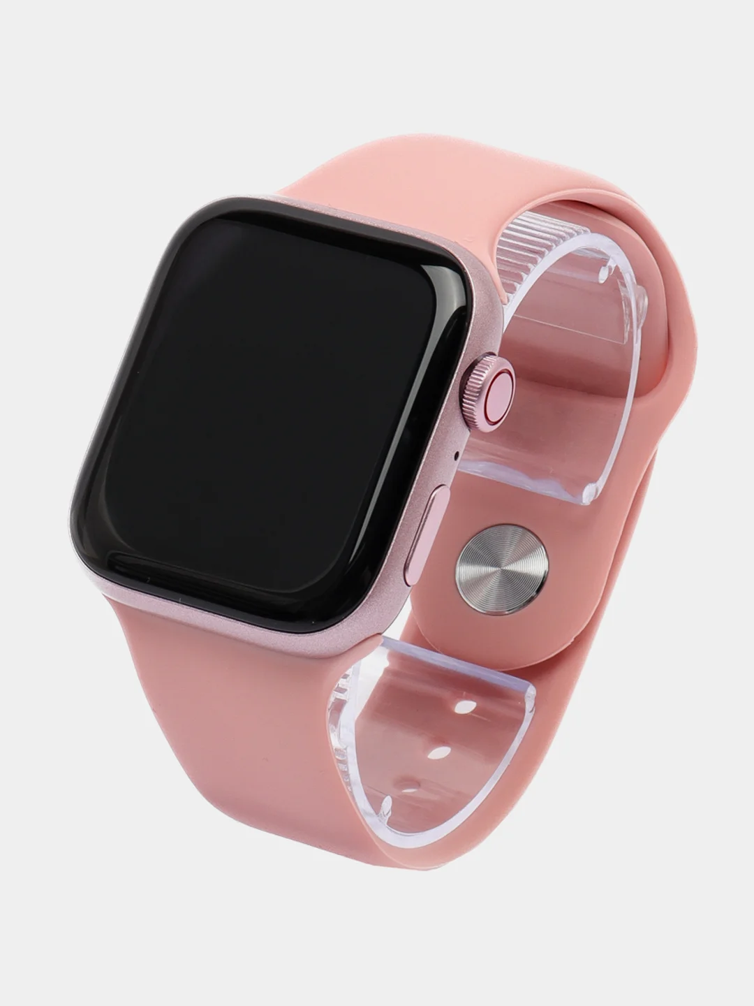 Розовый смарт-фитнес часы Smart Watch X7 Pro, X8 Pro 8 серия, 45 мм