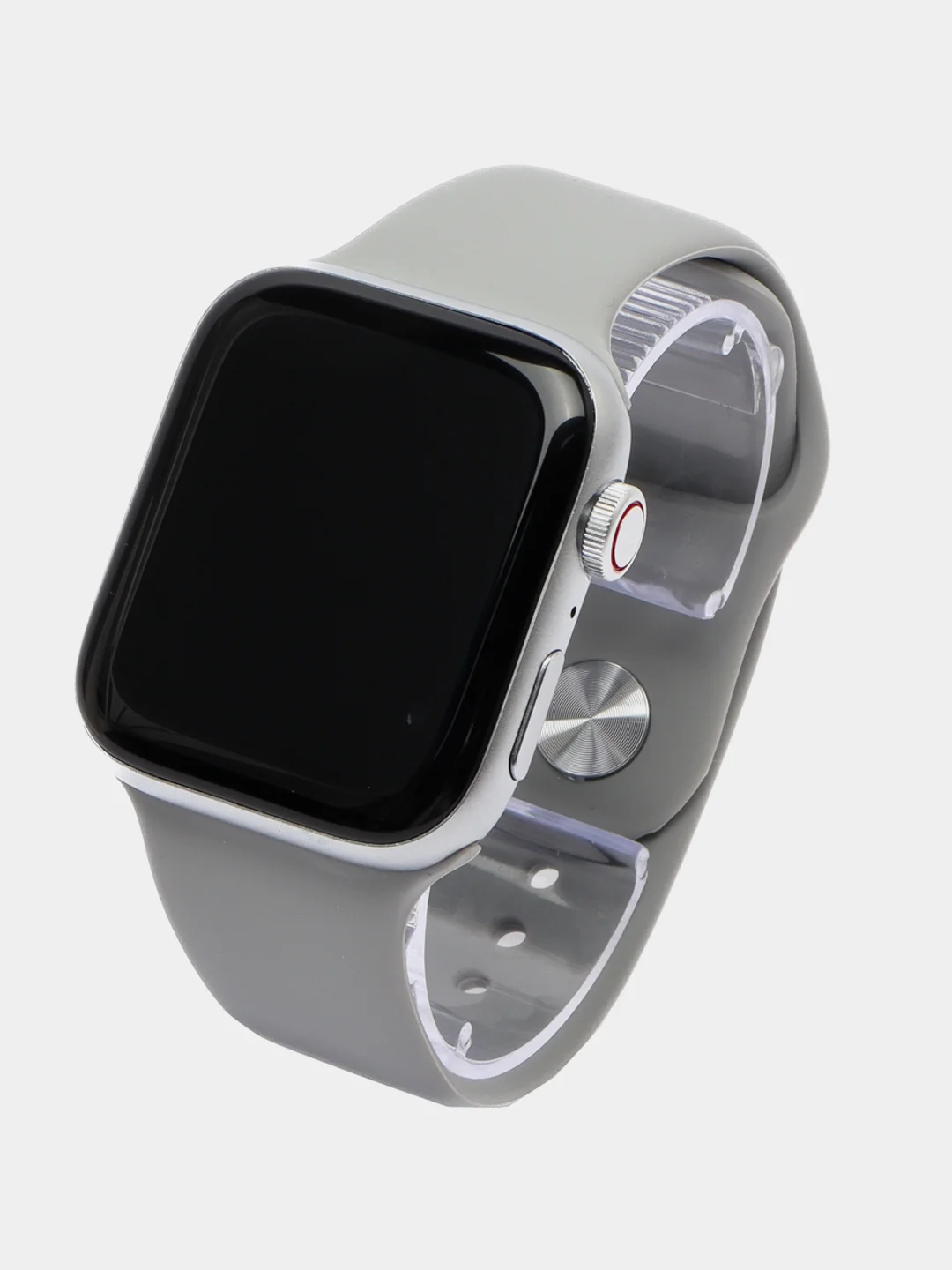 Серый металлик смарт-фитнес часы Smart Watch X7 Pro, X8 Pro 8 серия, 45 мм