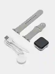 Серый металлик смарт-фитнес часы Smart Watch X7 Pro, X8 Pro 8 серия, 45 мм