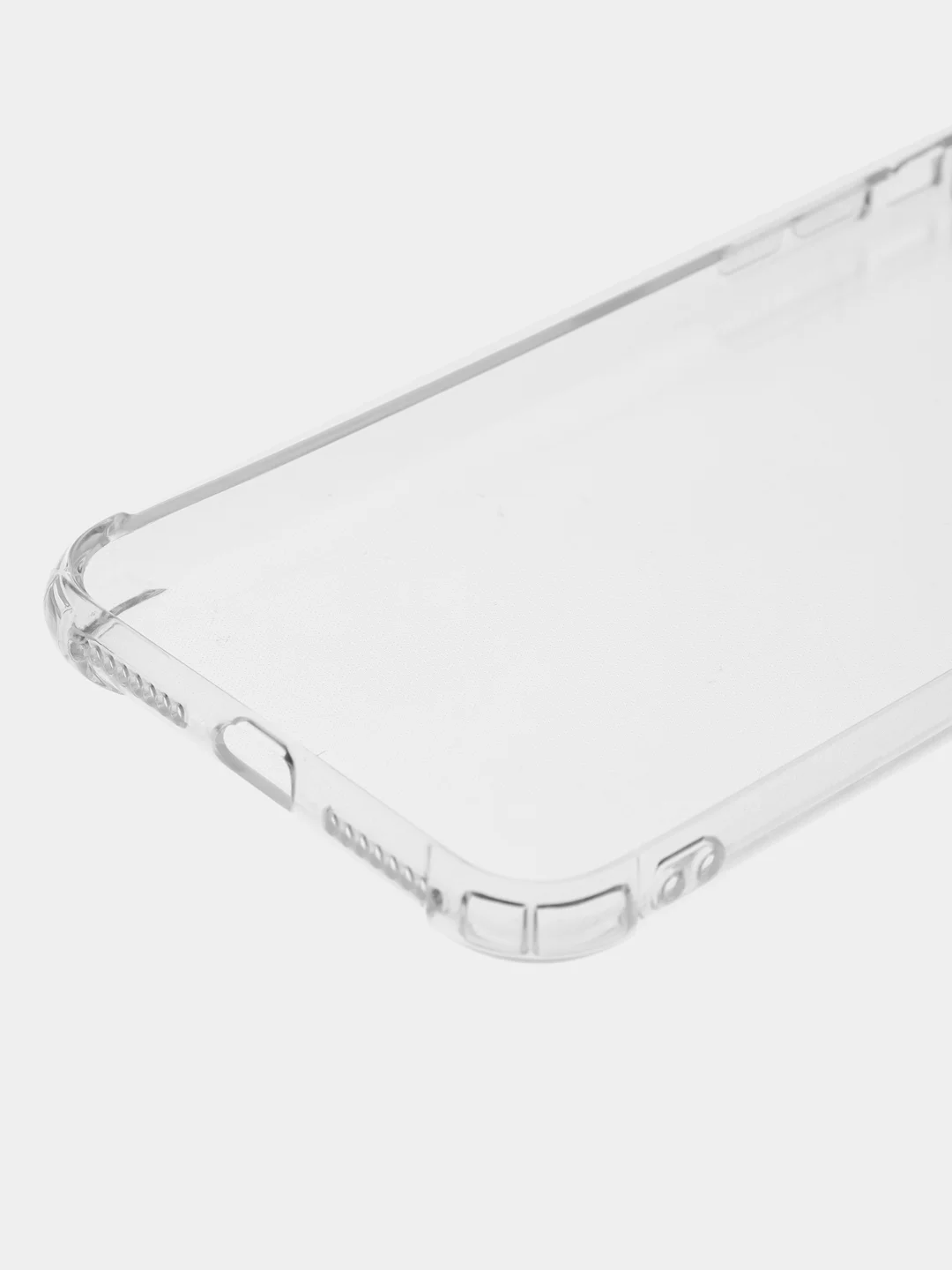 Чехол силиконовый для iPhone 7 Plus, 8 Plus, прозрачный, усиленный