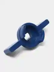 Синий ручка-бабочка усиленная, для крана, 1/2"-3/4"