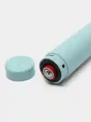 Голубой электрическая зубная щетка, на батарейках