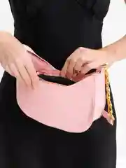 Конфетный женская сумка клатч  багет "Элемент"