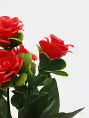 Бронзовый искусственные цветы, роза, пластиковый букет, композиция, 24 см