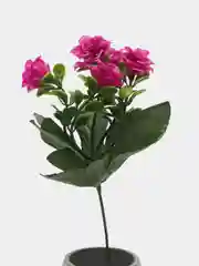 Алый искусственные цветы, роза, пластиковый букет, композиция, 24 см