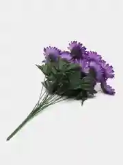 Фиолетовый искусственные цветы. Герберы (букет). Композиция