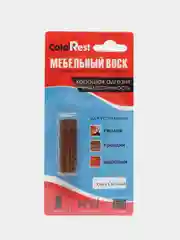 Мебельный воск мягкий для реставрации мебели, дверей, ColoRest, 10 г, Орех Светлый