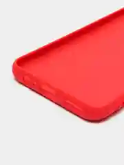 Красный чехол силиконовый для Huawei Honor X7a (Хуавей Хонор Х7а) Silicone Cover