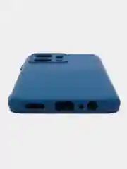 Синий чехол силиконовый для Huawei Honor X7a (Хуавей Хонор Х7а) Silicone Cover