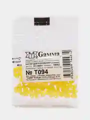 Бисер Чехия "Gamma" Twin, желтый
