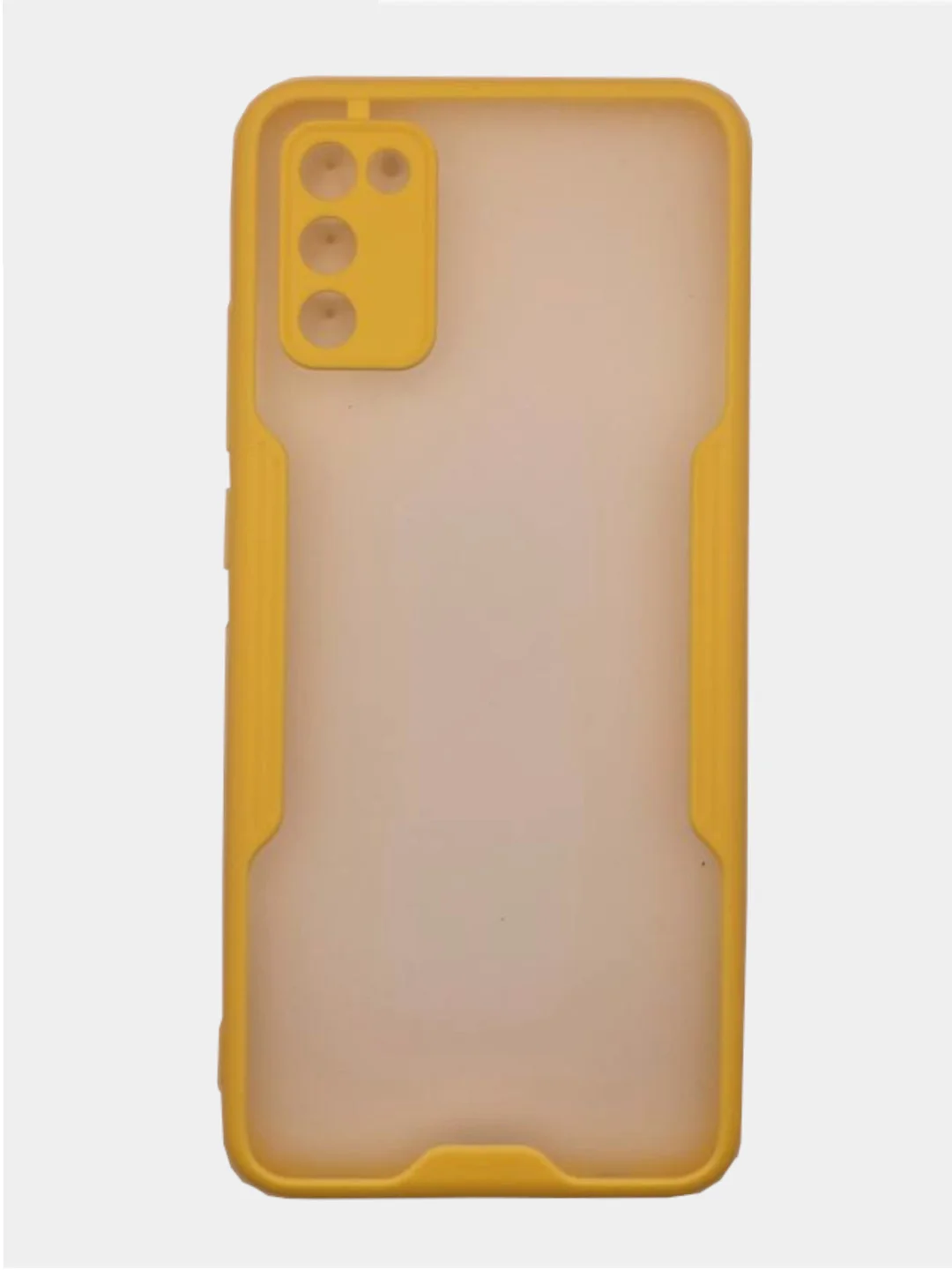 Желтый чехол Bubble Slim Case для Samsung S21/ S21 PLUS/ S21 ULTRA/ M31/ M51