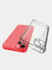 Прозрачный чехол для iPhone, Айфон 11, 12, 13, 14, 15, Pro, Max, защита углов и камеры