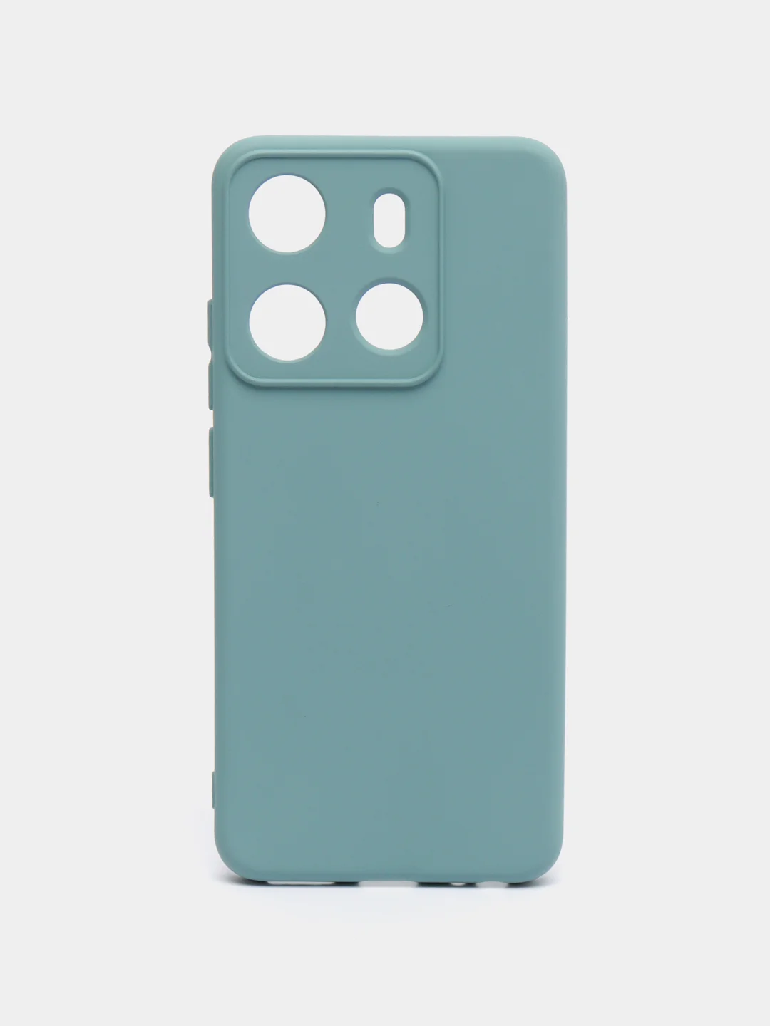 Серый чехол для Tecno Spark GO 2023 / Tecno Pop 7 / Tecno Pop 7 Pro прозрачный силиконовый