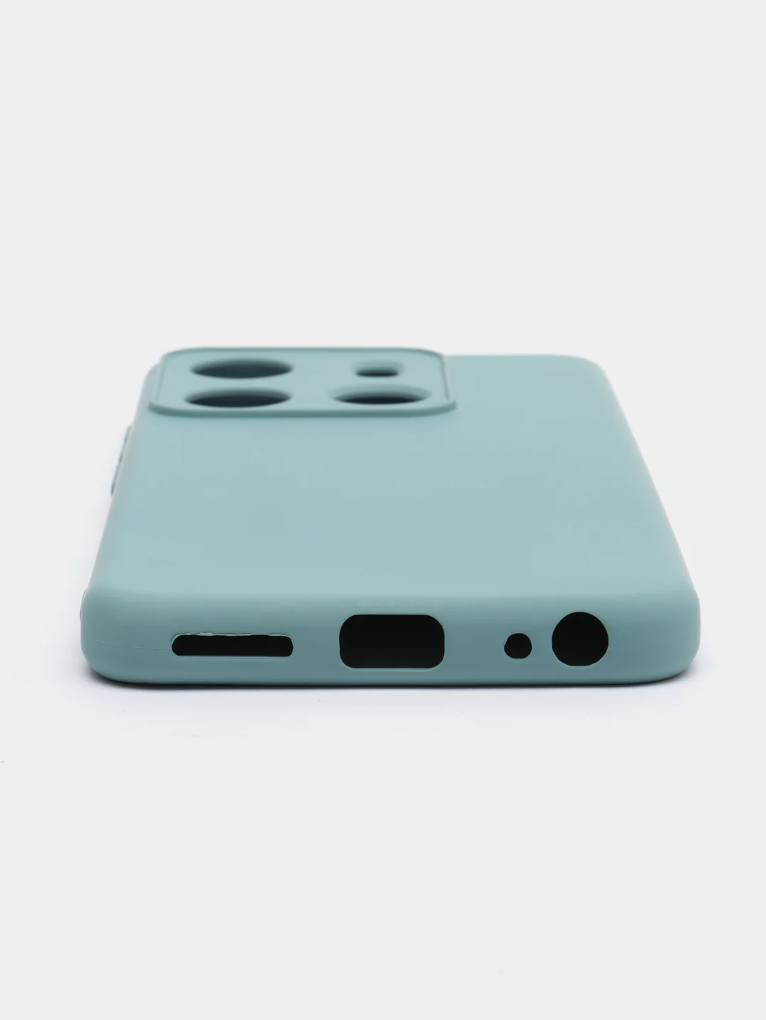 Серый чехол для Tecno Spark GO 2023 / Tecno Pop 7 / Tecno Pop 7 Pro прозрачный силиконовый