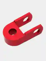 Проставки амортизатора, низкие, 2 шт,  d10 х 30 мм, красные