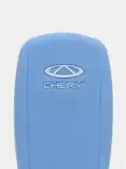 Голубой чехол для смарт ключа Chery Tiggo 8 Pro/8 Pro Max/7 Pro Max/OMODA C5/Arrizo 8 силиконовый