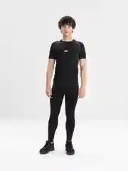 Черный тайтсы, брюки спортивные мужские компрессионные