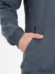 Серый спортивный мужской костюм без начеса