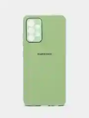 Лайм чехол Samsung Galaxy A32 4G твердый пластиковый глянцевый под стекло Самсунг Галакси А32