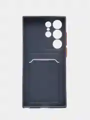 Морской чехол для Samsung Galaxy S23/S23 Ultra/S23 Plus, с карманом для карт, прозрачный