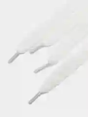Белый шнурки для обуви, плоские, 8 мм, 120 см