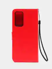 Красный чехол-книжка с магнитной застежкой для Xiaomi 12 Lite (Сяоми 12 Лайт)