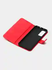 Красный чехол-книжка с магнитной застежкой для Xiaomi 12 Lite (Сяоми 12 Лайт)