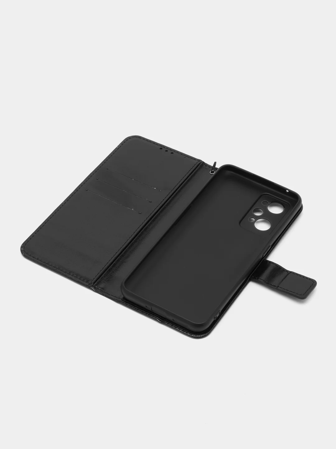 Красный чехол-книжка для Realme GT Neo 2 5G / GT Neo 2, с магнитной застежкой (Реалми ГТ Нео 2)