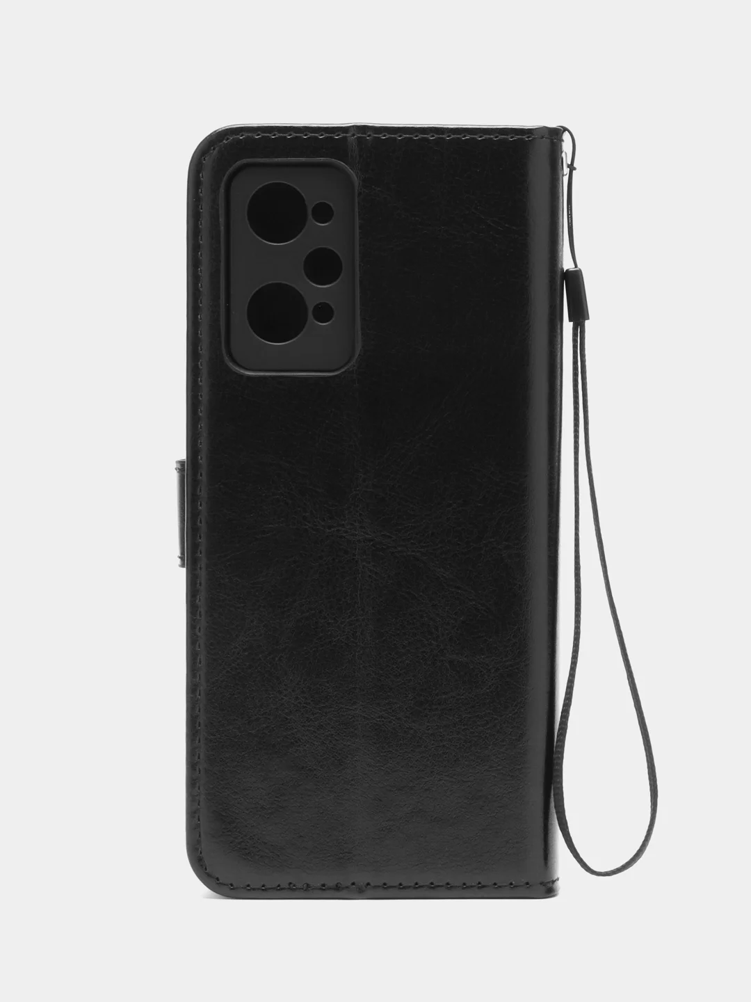 Красный чехол-книжка для Realme GT Neo 2 5G / GT Neo 2, с магнитной застежкой (Реалми ГТ Нео 2)