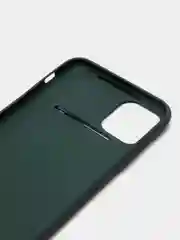 Тёмно-зелёный чехол для IPhone 11 / 11 Pro / 11 Pro Max, силиконовый, с защитой камеры