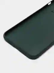 Тёмно-зелёный чехол для IPhone 11 / 11 Pro / 11 Pro Max, силиконовый, с защитой камеры