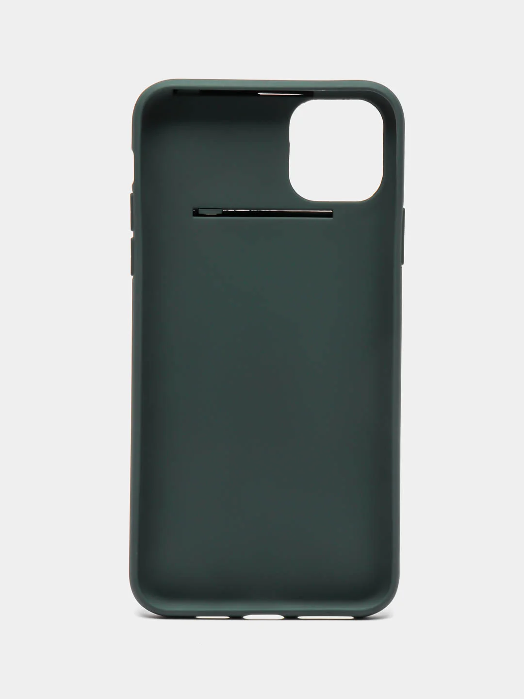 Тёмно-зелёный чехол для IPhone 11 / 11 Pro / 11 Pro Max, силиконовый, с защитой камеры