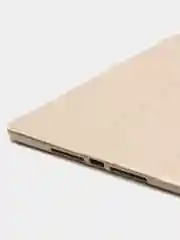 Бежевый чехол-книжка для планшета Apple iPad 10.2 7/8/9 поколения 2019/2020/2021 силикон КАРТОФАН